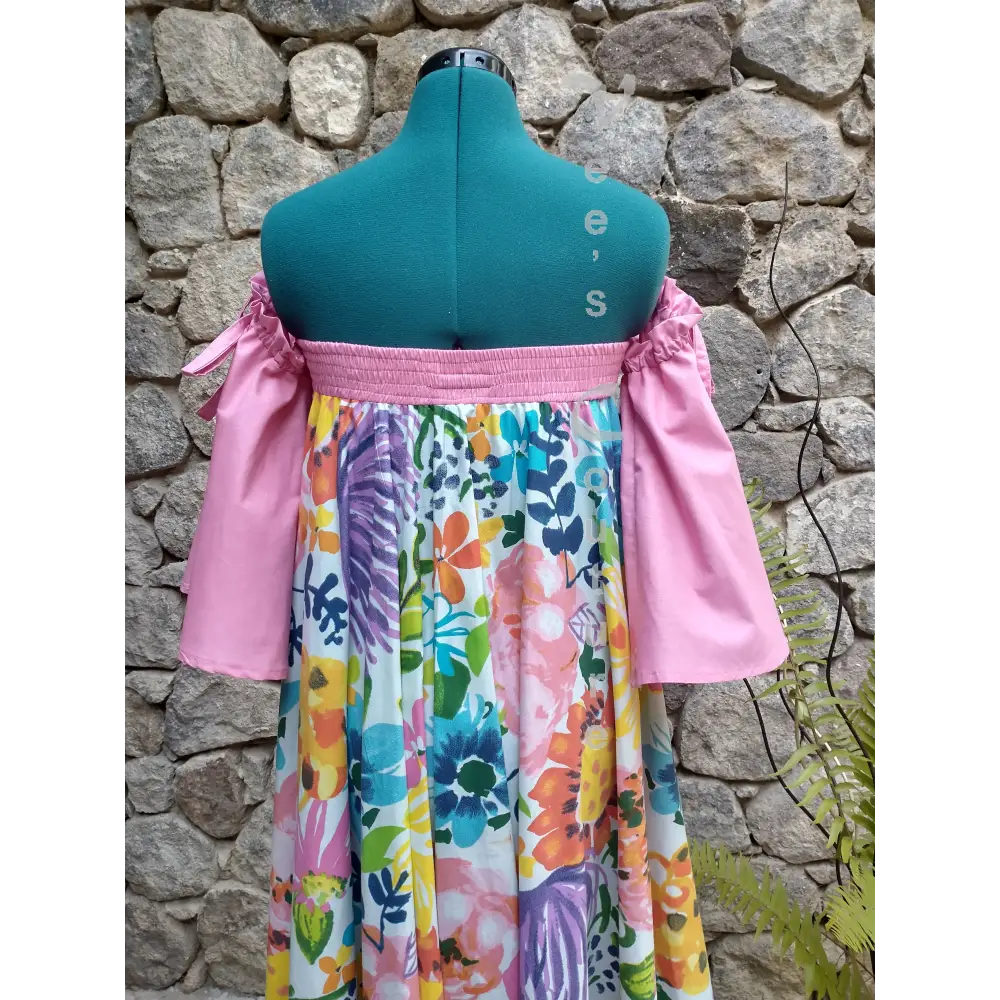Floral Symphony Dress